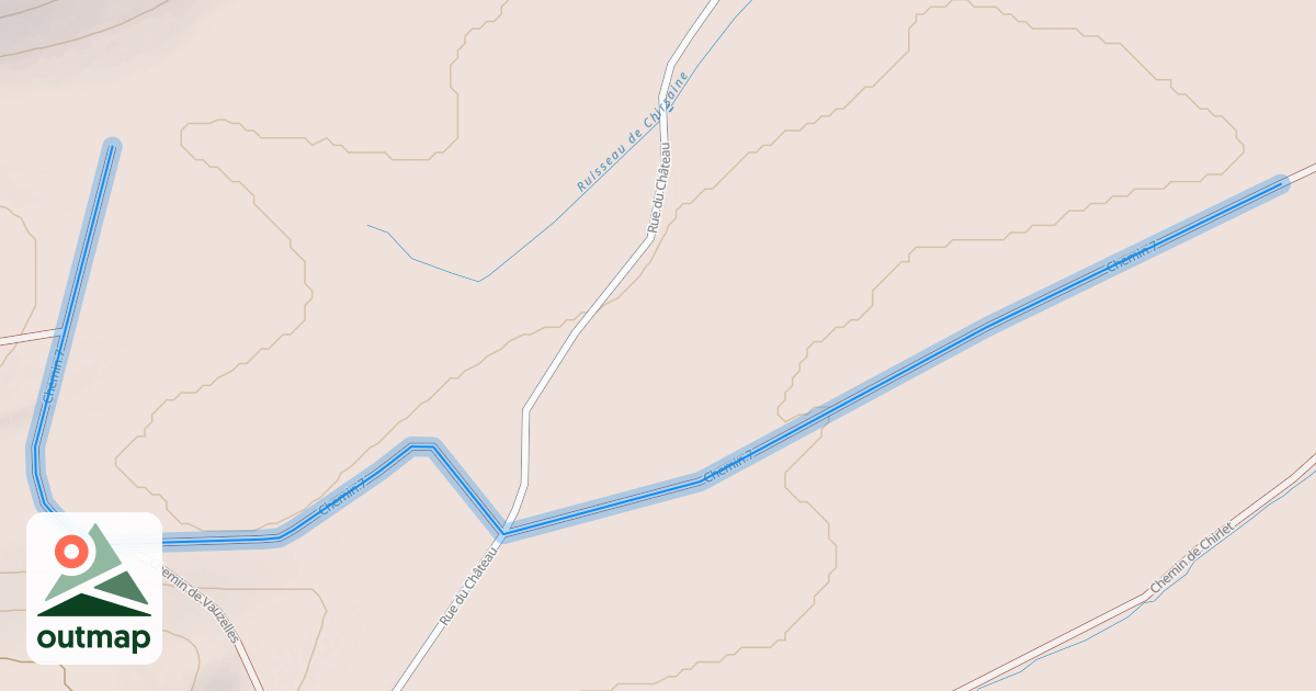 Map of Chemin 7
