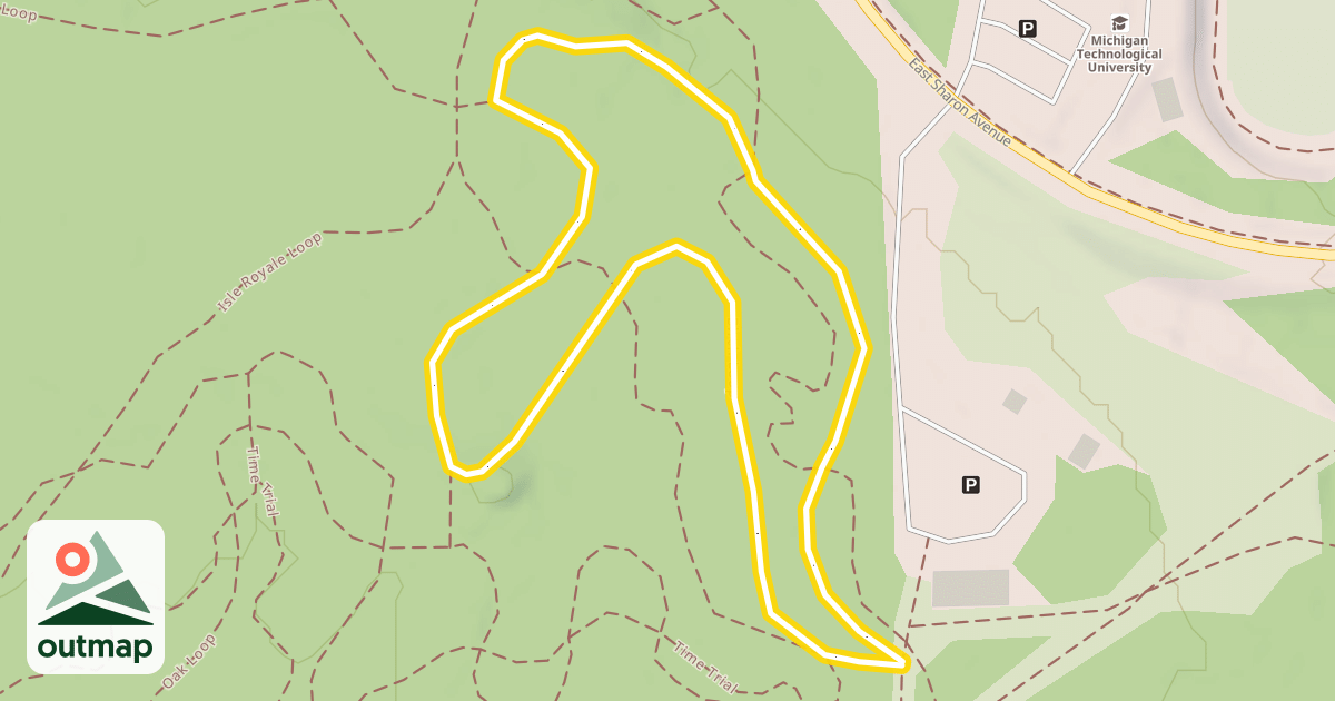 Map of Birch Loop