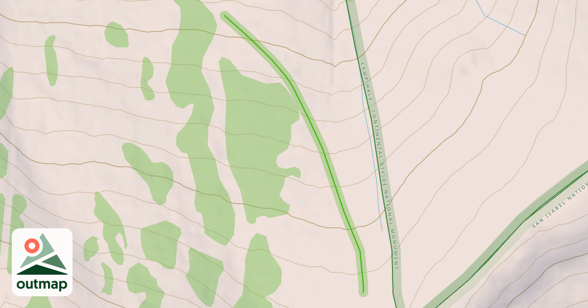 Map of Motherlode Flats