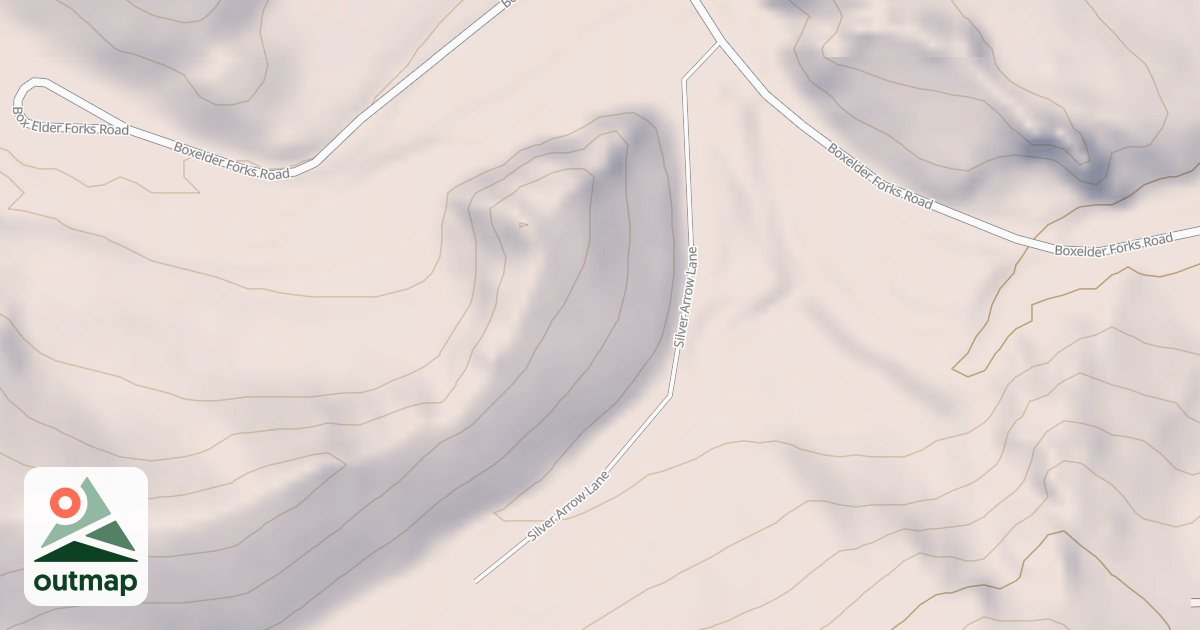 Map of BOXELDER FORKS BR 2A