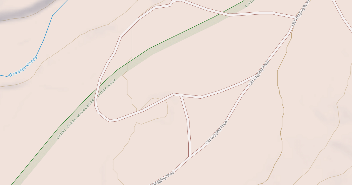 Map preview of JACK PINE DISPERSED REC SITE C
