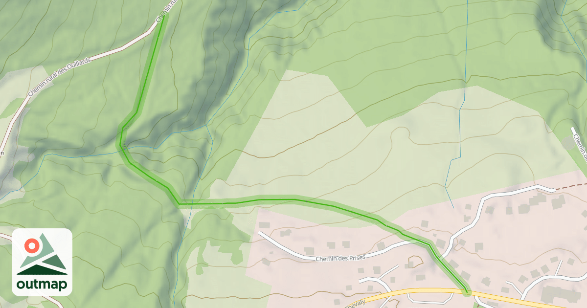 Map of Accès Praz L'Evèque