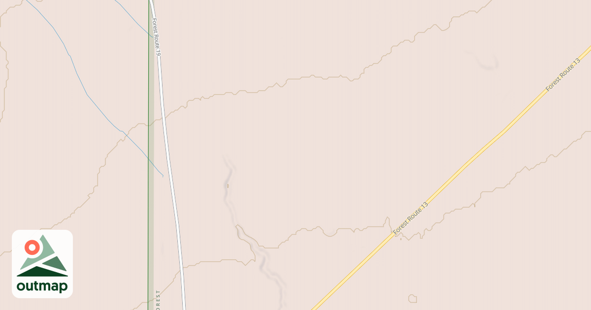 Map of ASH FLAT