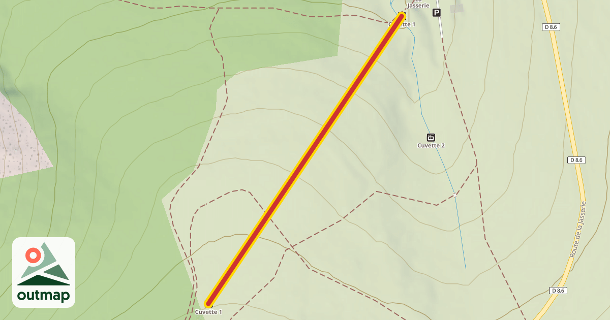 Map of Cuvette 1