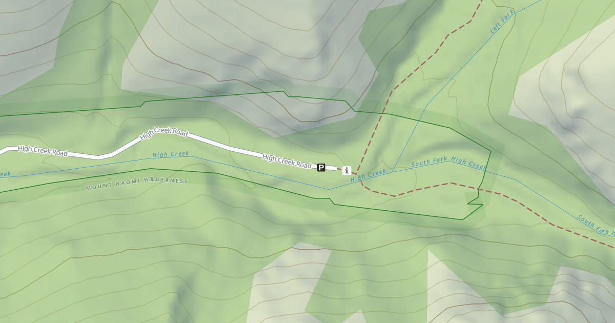 Map preview of HIGH CREEK T.H