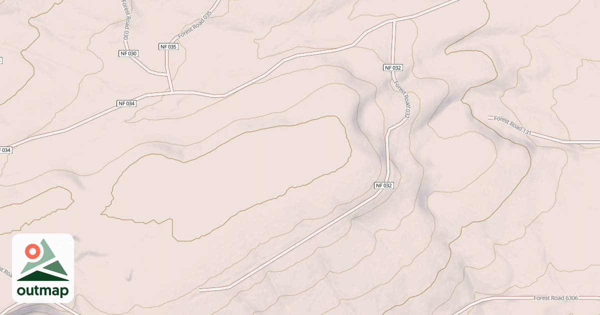 Map of USFS Motor Vehicle Use Map Trails 17624