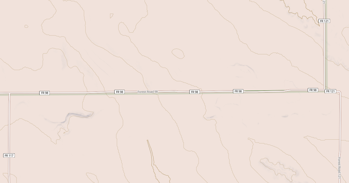 Map preview of ROAD 98