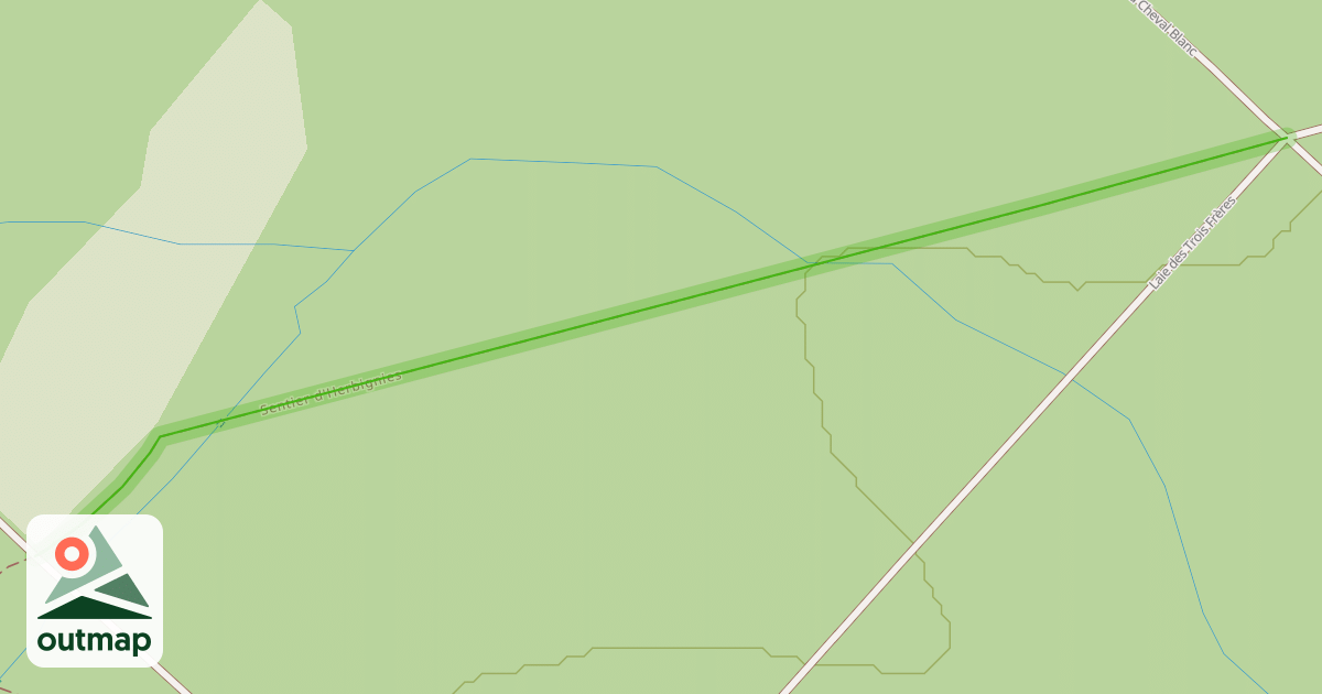 Map of Sentier d'Herbignies