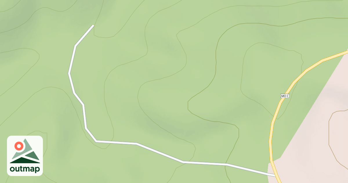 Map of TOWLES RIDGE
