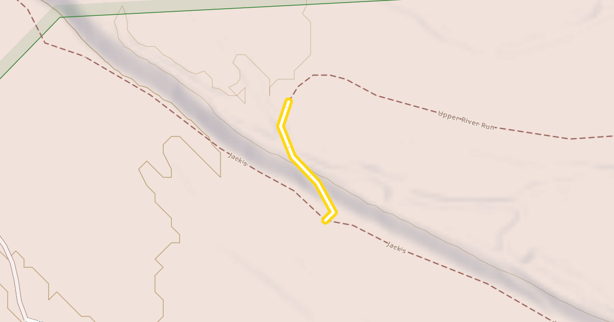 Map preview of Upper River Run