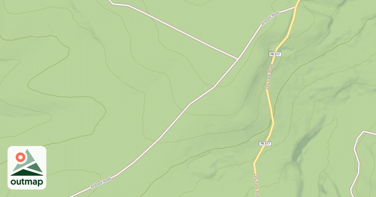 Map of ARDVARK ROAD