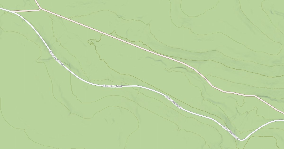 Map preview of SLATER RUN
