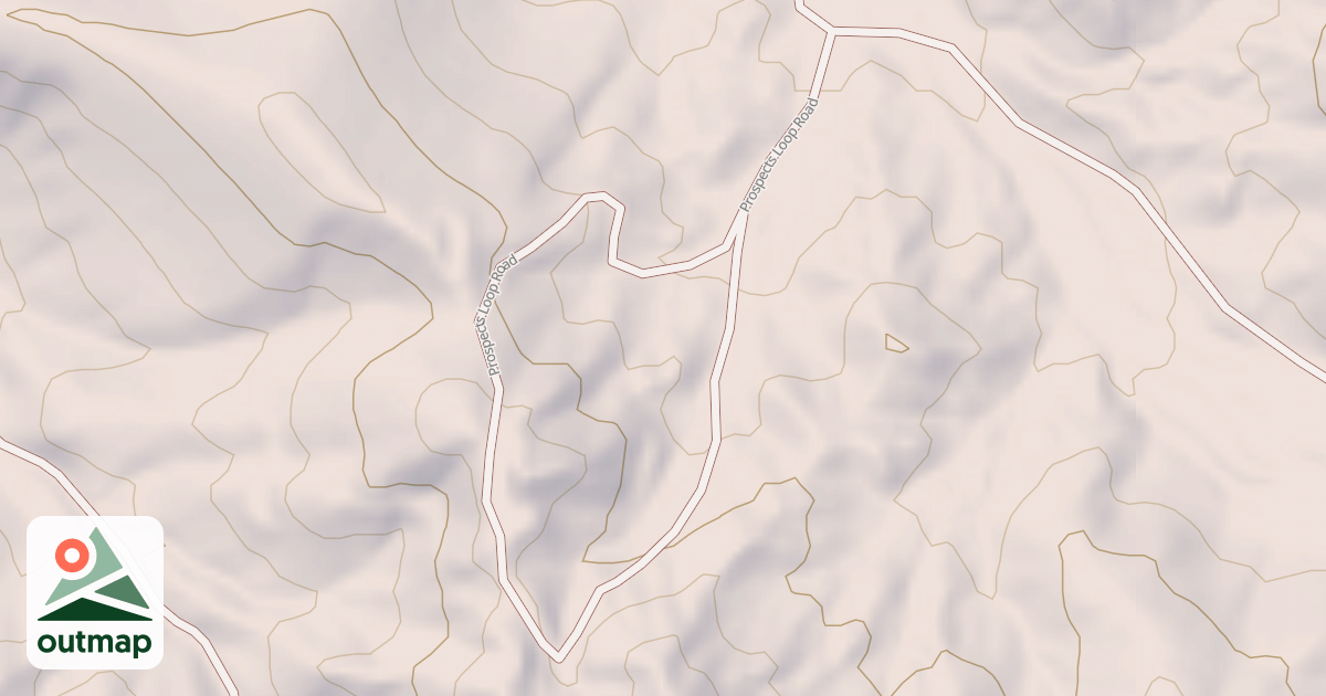 Map of PROSPECTS LOOP ROAD