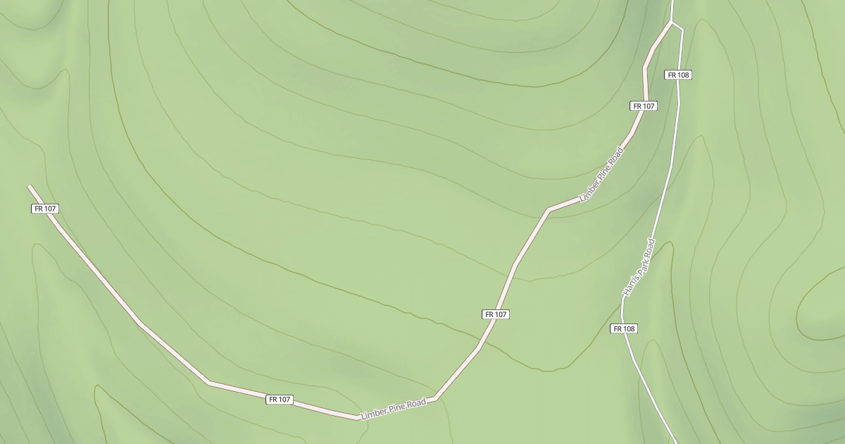 Map preview of LIMBER PINE