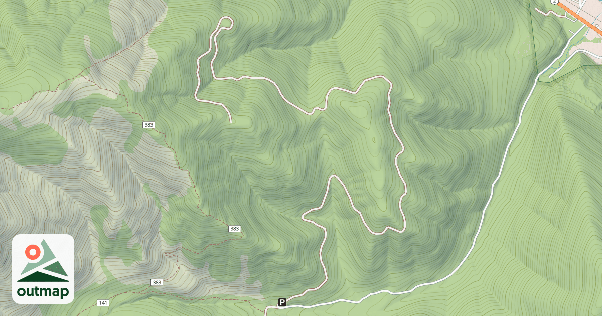 Map of CEDAR CREEK