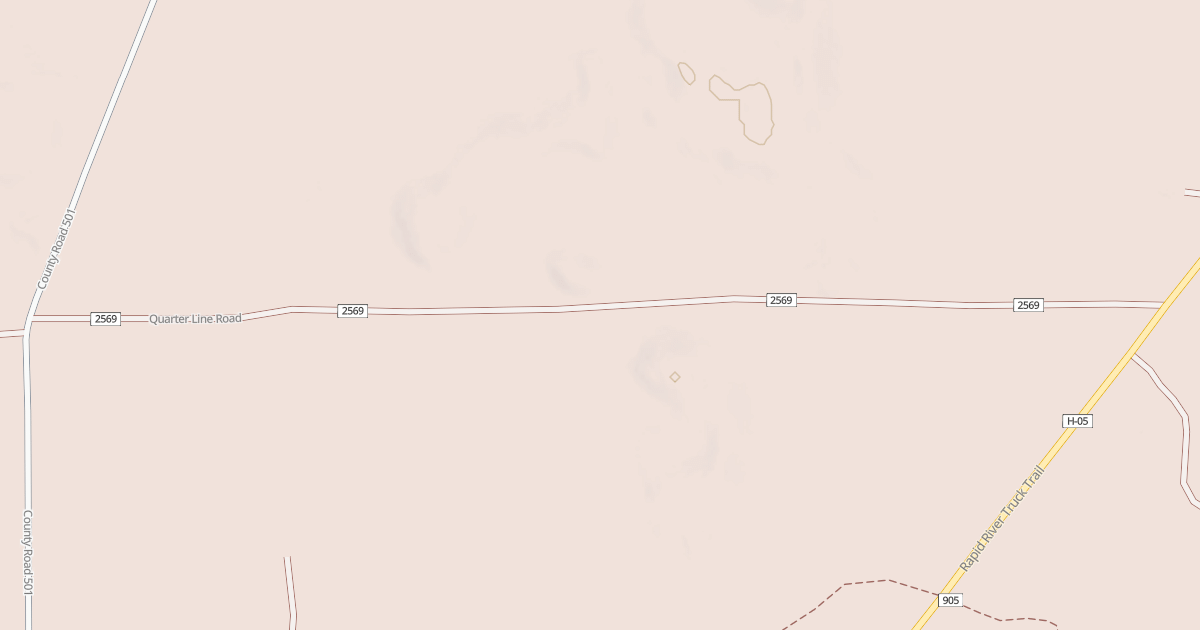 Map preview of QUARTER LINE