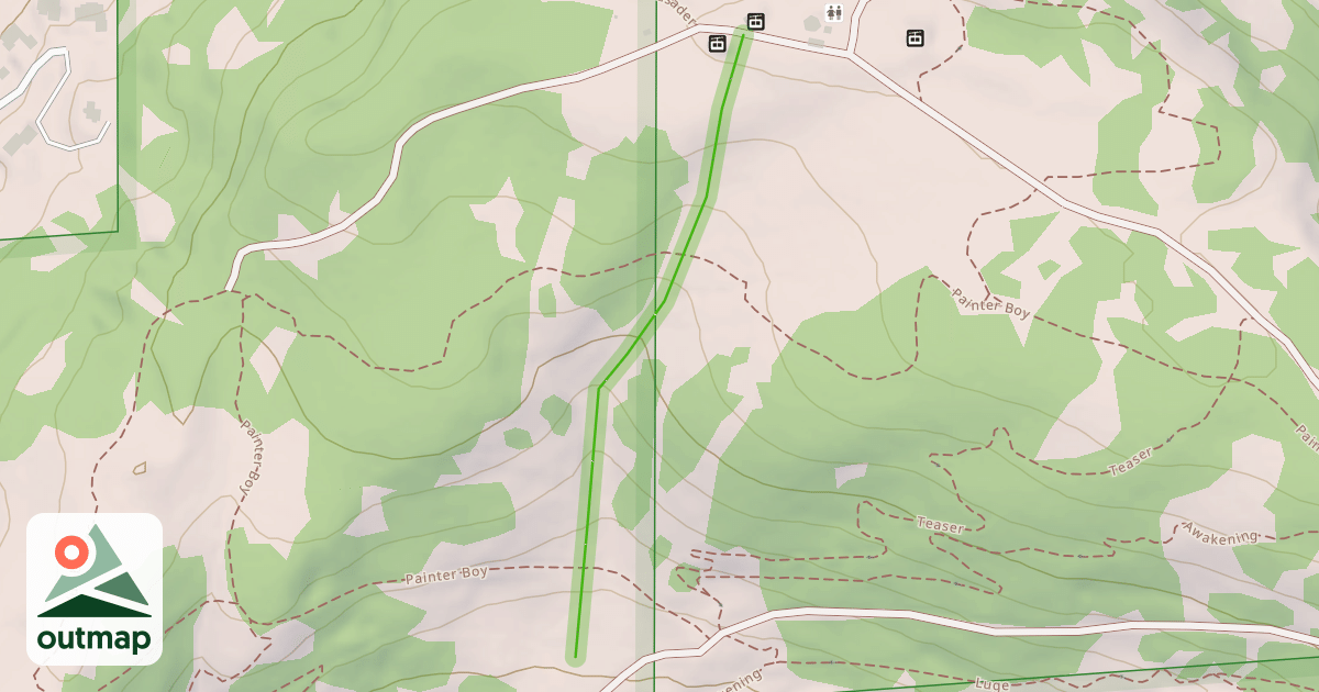 Map of Painter Boy