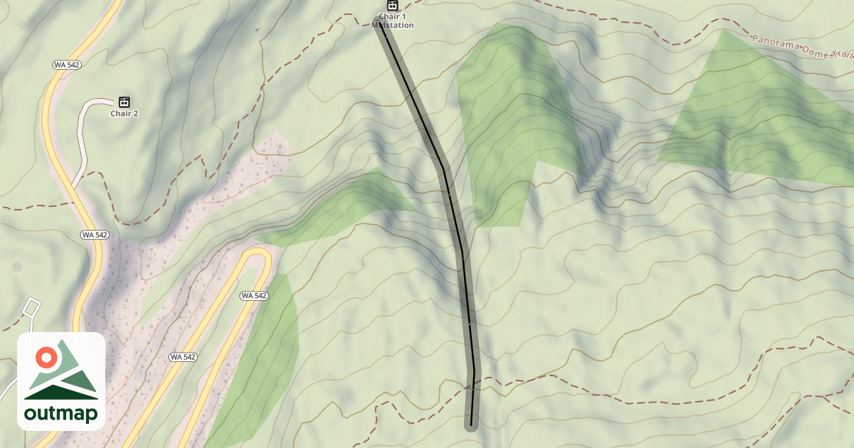 Map of The Chute