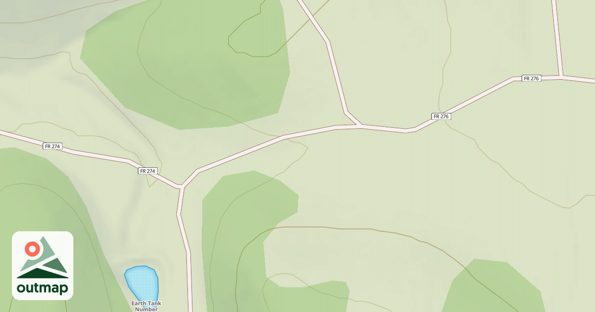 Map of USFS Motor Vehicle Use Map Roads {A39D7E35-42C9-45C6-8146-68AD258126C0}