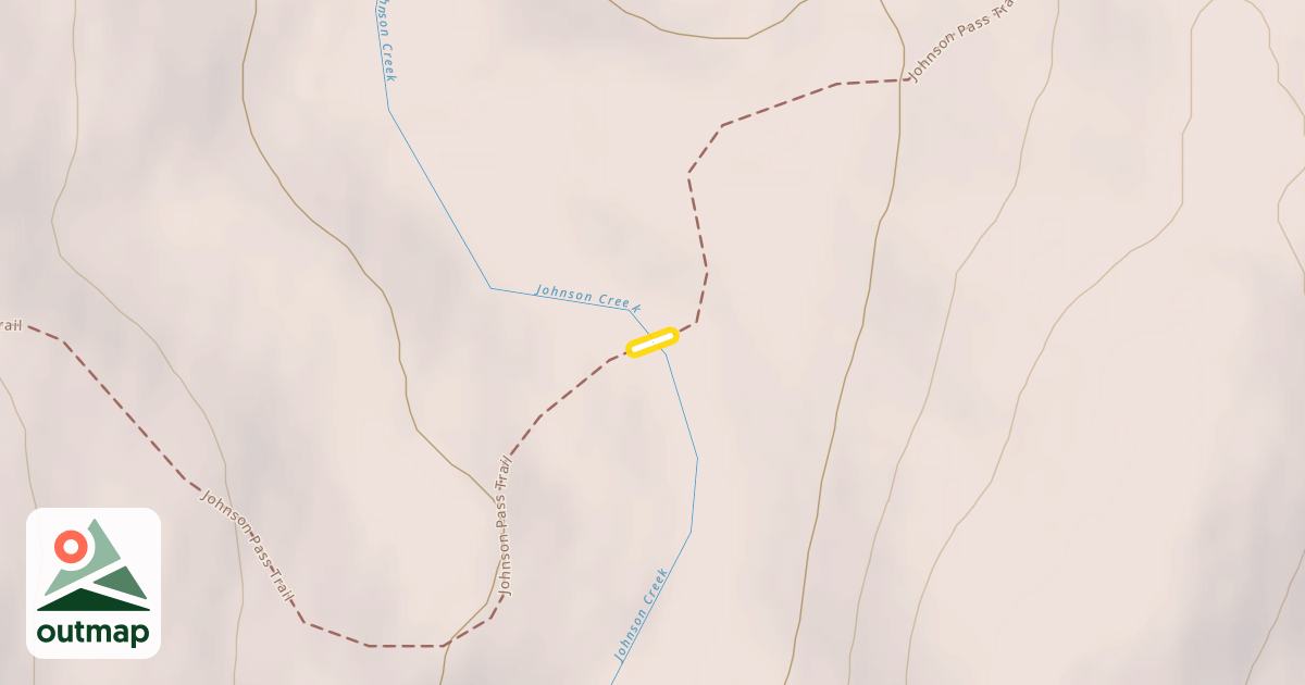 Map of Johnson Pass Trail