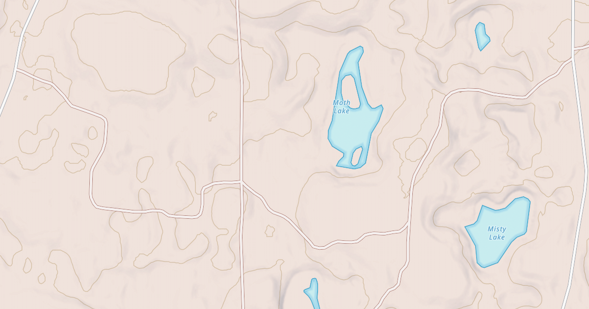 Map preview of MISTY LAKE