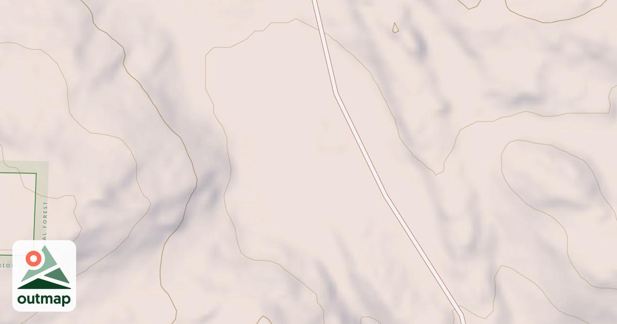 Map of CRANE LOOKOUT SPUR A