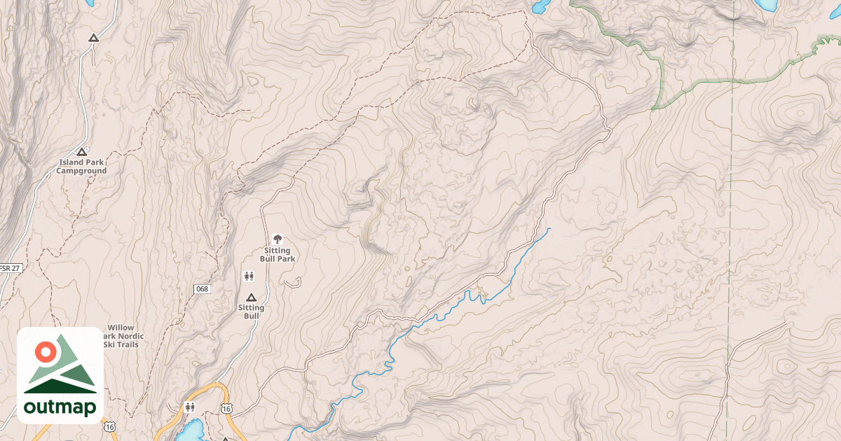 Map of EAST LAKE