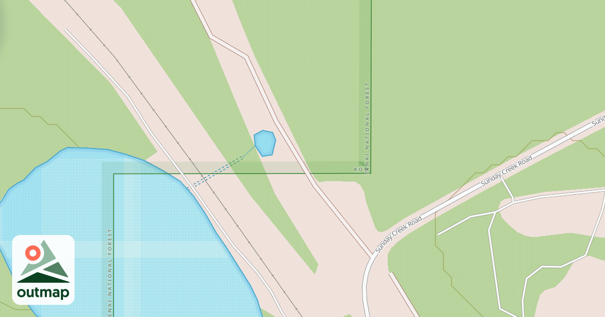Map of CRIPPLE CREEK D
