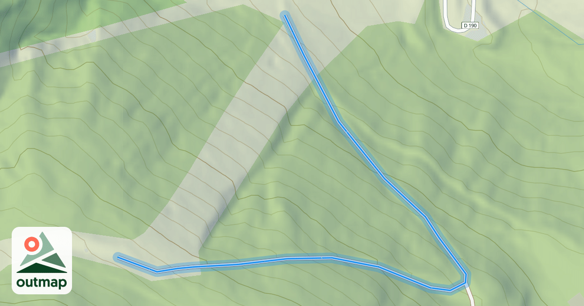 Map of La Plagne (été)