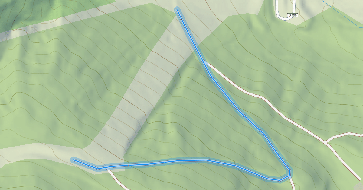 Map preview of La Plagne (été)