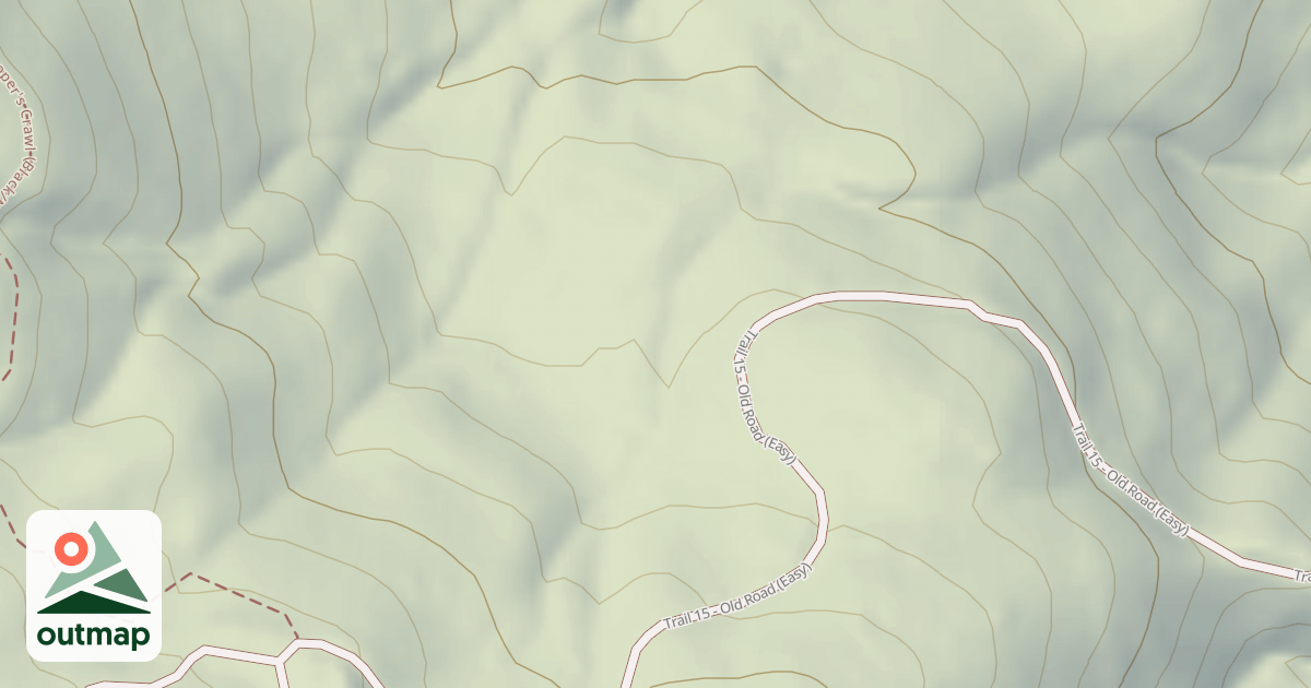 Map of Bushy Camp