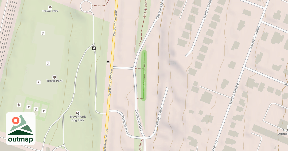 Map of Shonnard Row