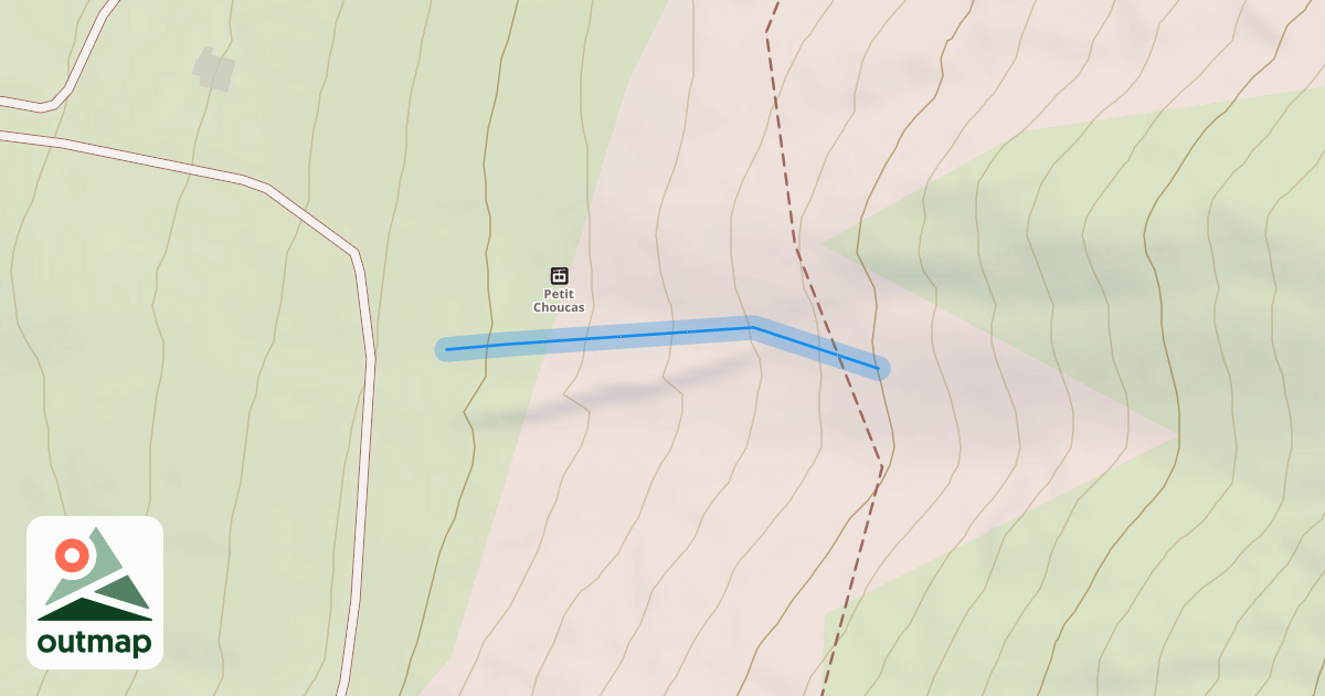 Map of Grand Choucas
