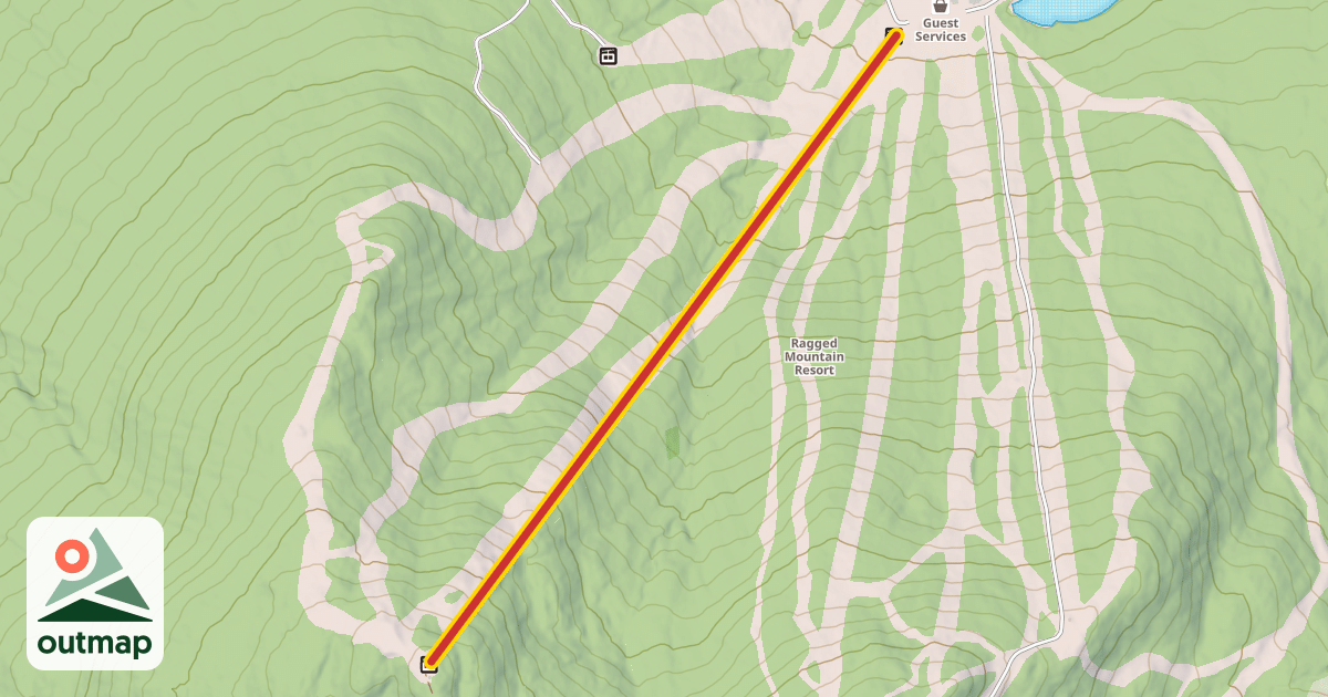 Map of Spear Mountain Express