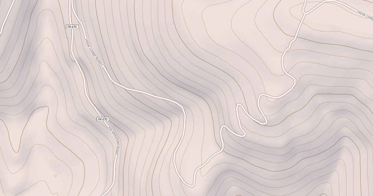 Map preview of HOOK LODGE C