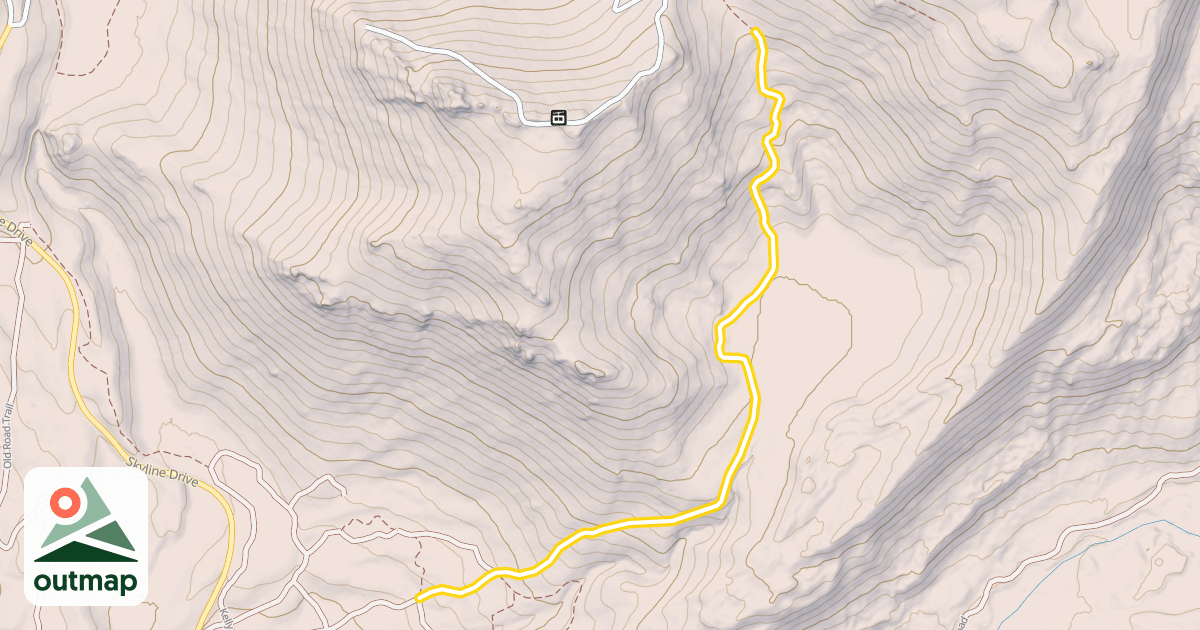 Map of Fortification Mountain