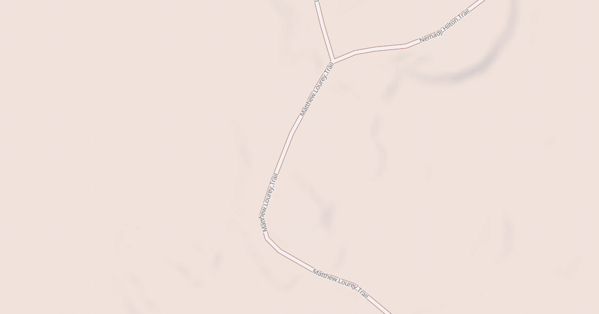 Map preview of Matthew Lourey State Trail