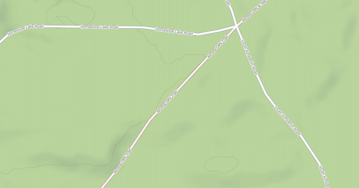 Map preview of Alcona Atv Trail