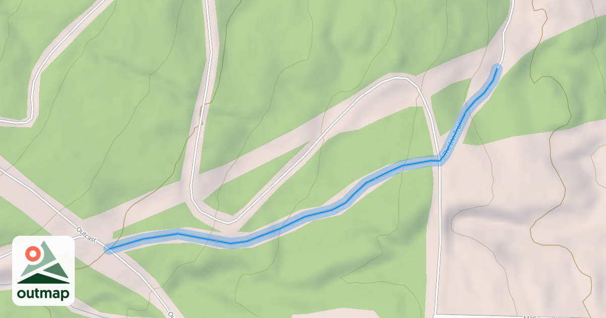 Map of The Inn Trail