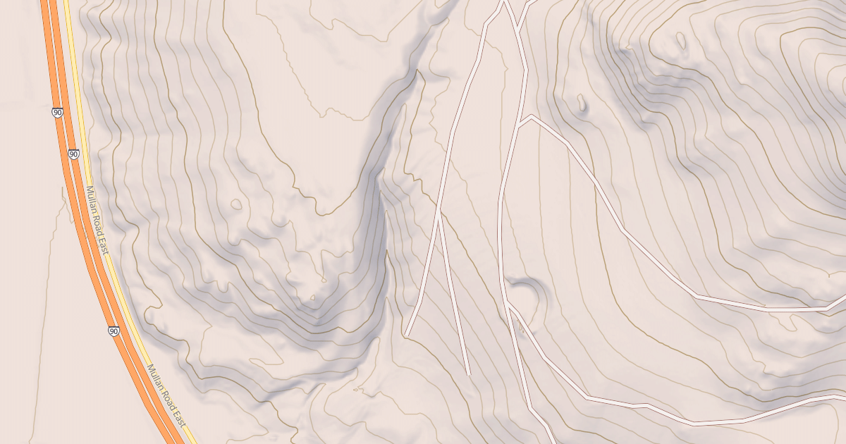 Map preview of HAPPY HOLLOW SPUR 1