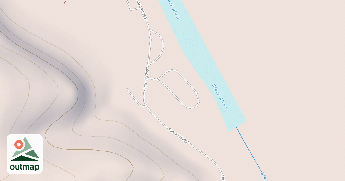 Map of MARKHAM SPRING REC AREA SPUR B