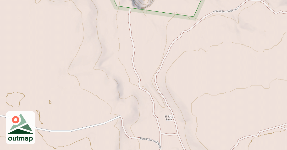 Map of USFS National Forest System Roads {CB6446DE-59B6-49ED-B9DD-B38CF900E493}