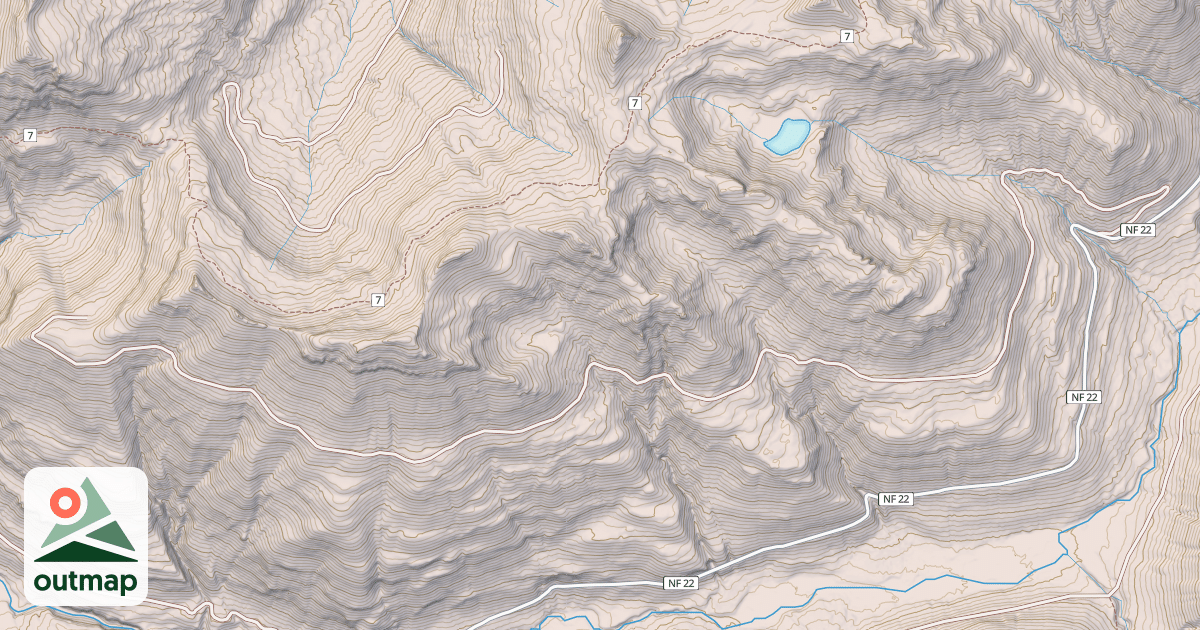 Map of BUBBLE GUM PASS