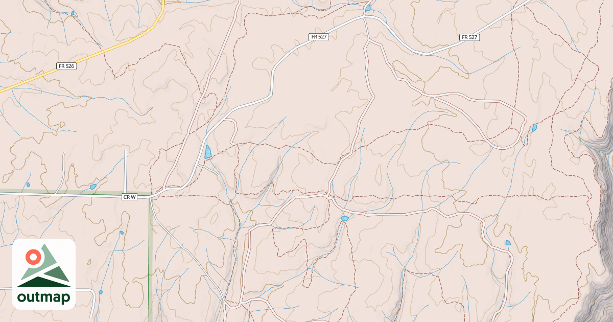 Map of BOGGY DRAW E