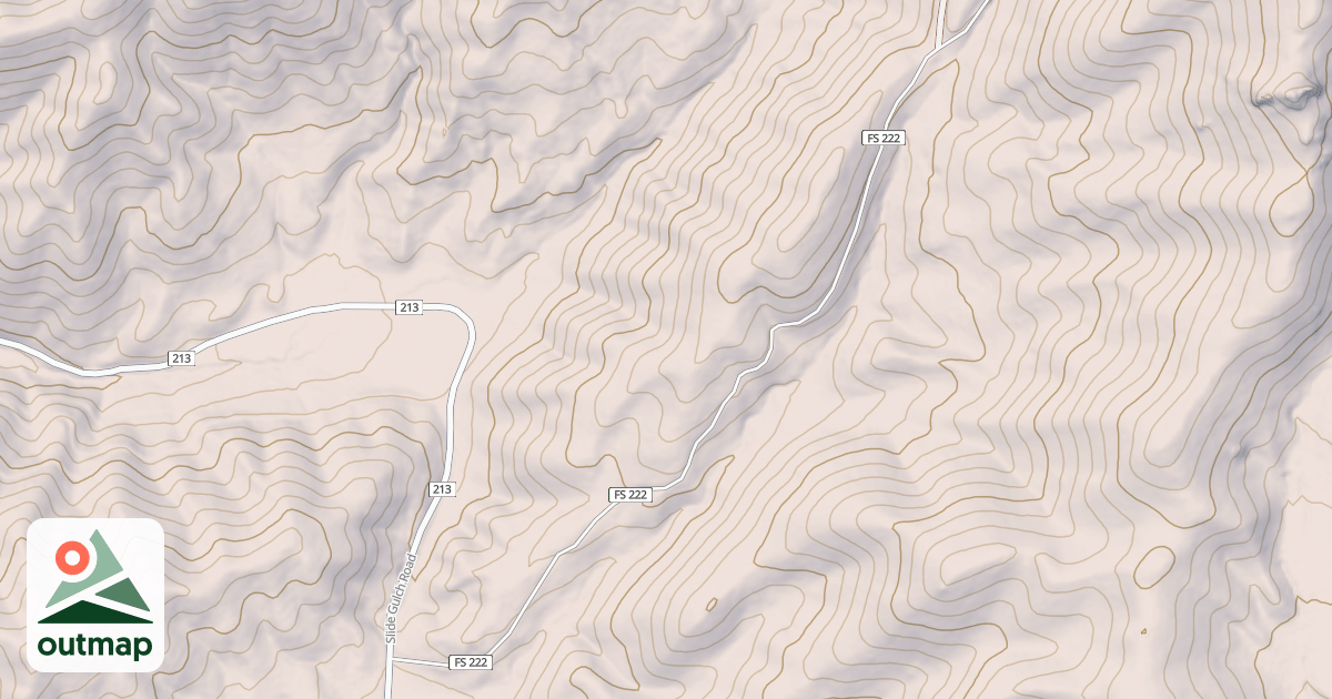 Map of NORTH FORK LONG GULCH