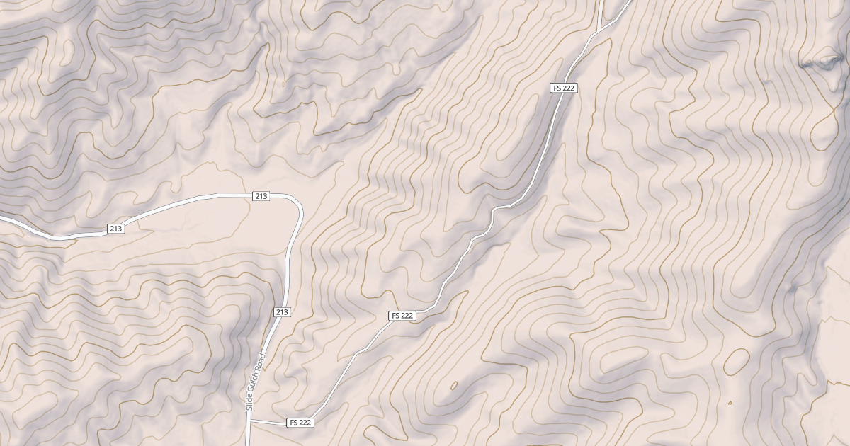 Map preview of NORTH FORK LONG GULCH