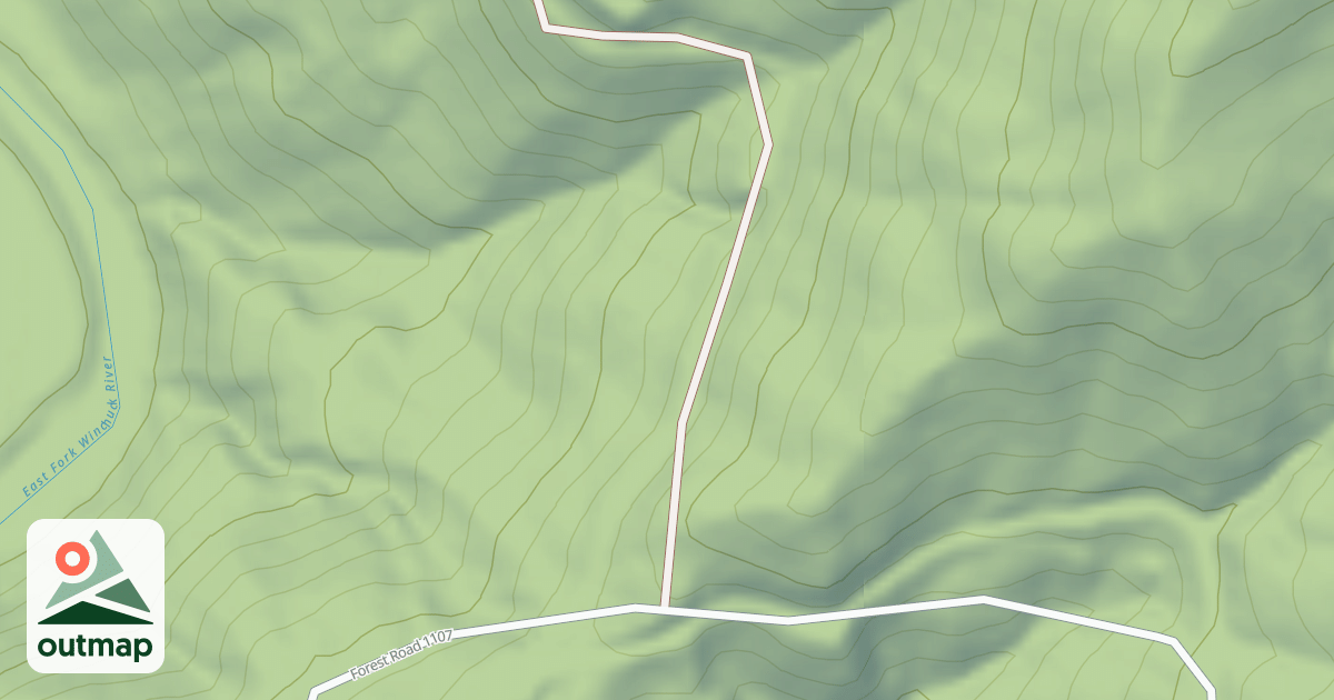 Map of EAST FORK