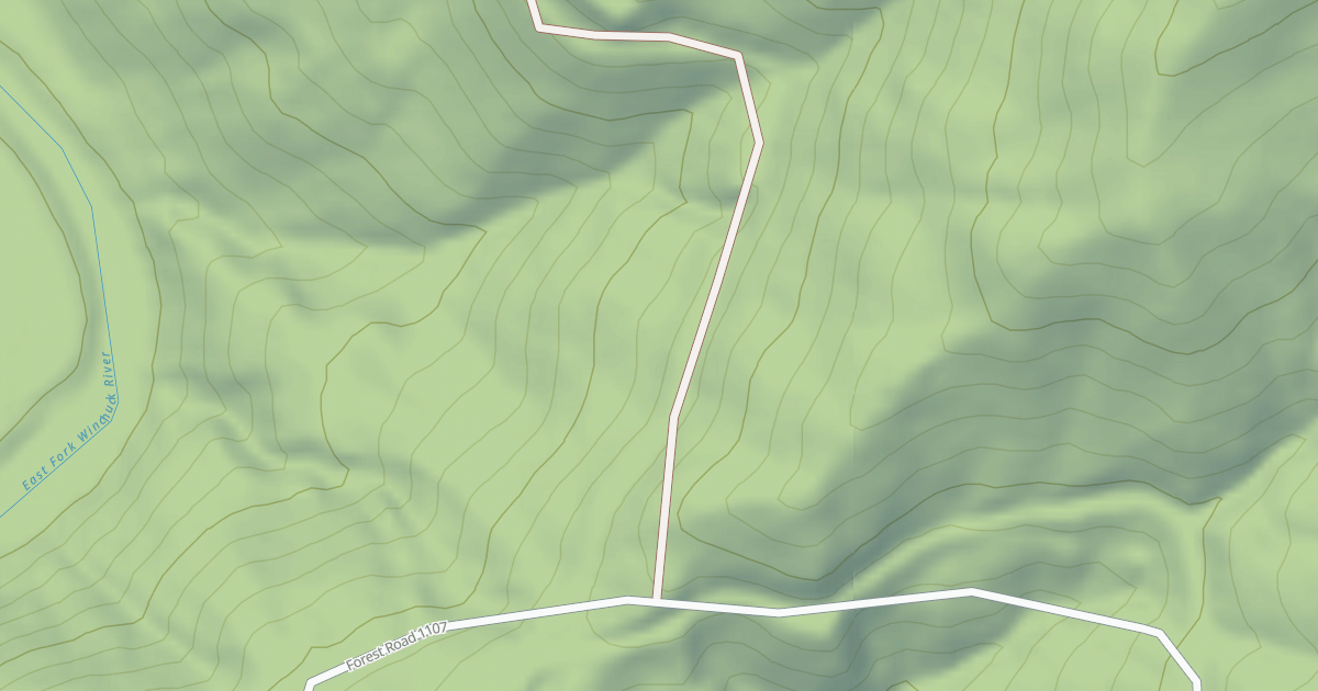 Map preview of EAST FORK