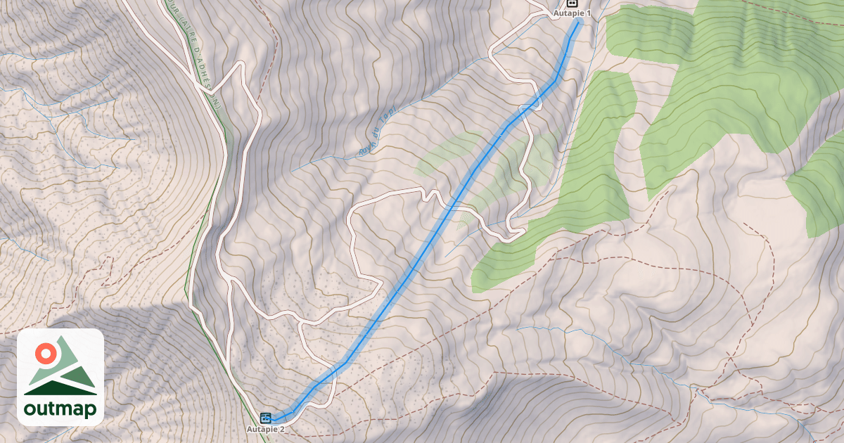 Map of Les Vallons