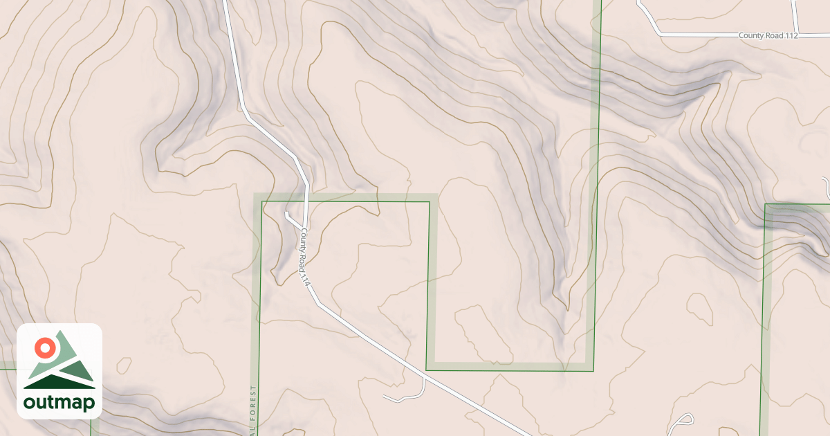 Map of USFS Motor Vehicle Use Map Roads {F692065B-E678-43C8-AC0E-B1169F1BFA8F}